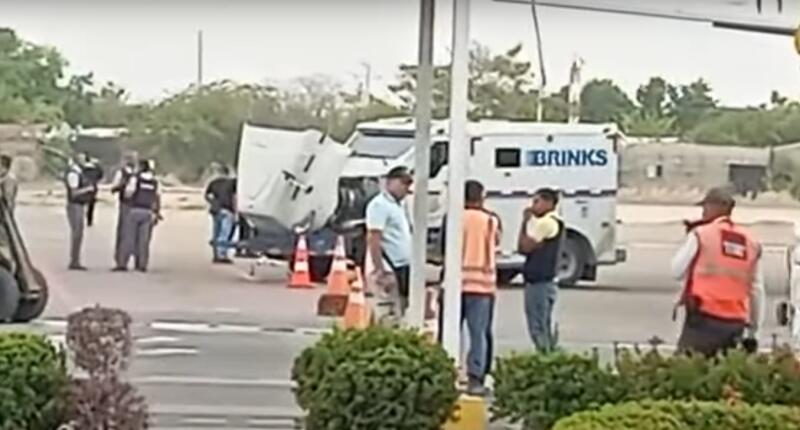Robo carro de valores en Riohacha Robo carro de valores en Riohacha