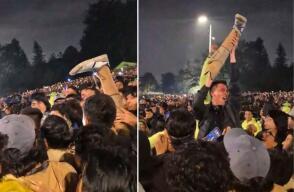 Fanático de Rock al Parque habría 'embolatado' la prótesis de su pierna en medio de los pogos