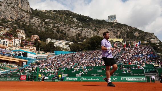 Stan Wawrinka durante el Masters 1.000 de Montecarlo 2023 Stan Wawrinka durante el Masters 1.000 de Montecarlo 2023