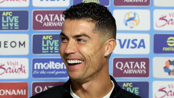 Cristiano Ronaldo, figura y capitán del Al Nassr, de Arabia Saudita. Cristiano Ronaldo, figura y capitán del Al Nassr, de Arabia Saudita.