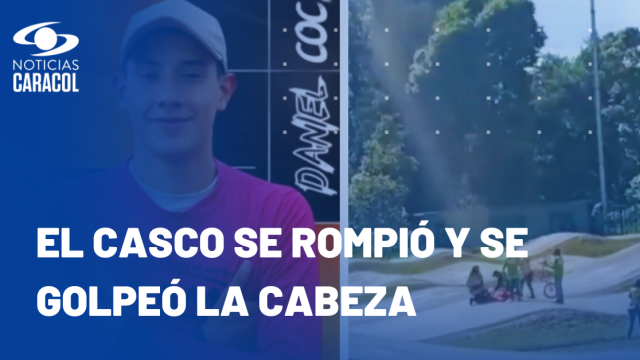 “Primer milagro”: joven bicicrosista que se accidentó y presentó muerte cerebral reaccionó