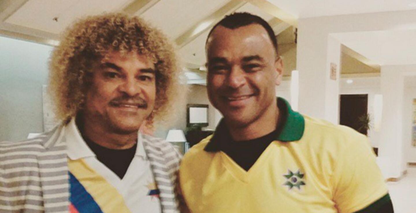 Cafú, excapitán de la selección de Brasil.