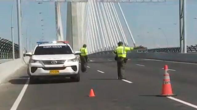 Mujer murió arrollada en el puente Pumarejo de Barranquilla