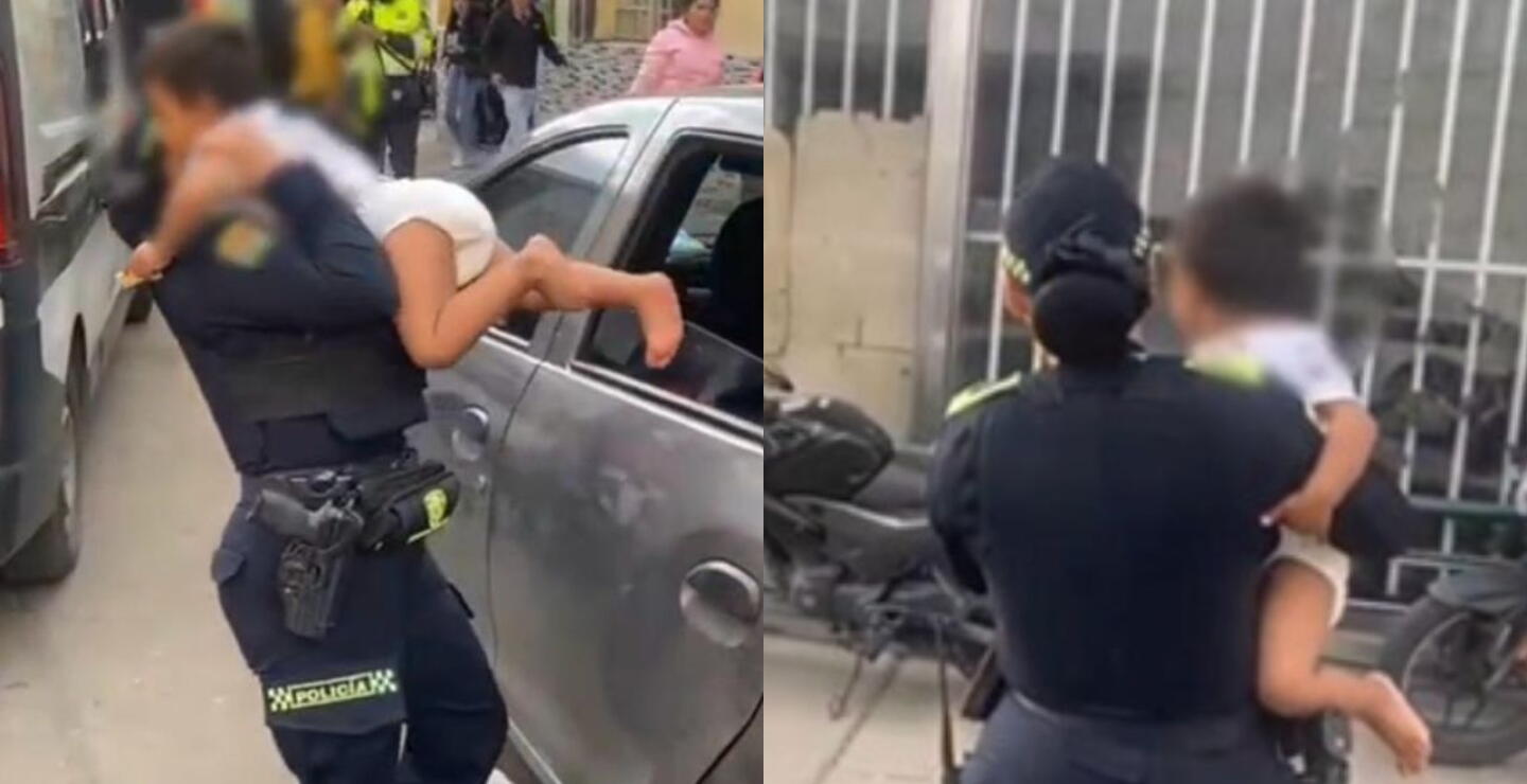 Abandonado 7 horas: rescatan a niño de 2 años de un carro en la localidad de Los Mártires, en Bogotá