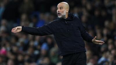 Pep Guardiola, director técnico del Manchester City.