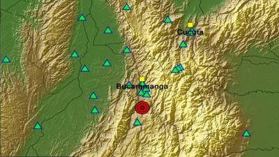 Temblor sacudió a Colombia hoy, jueves 22 de enero de 2026: magnitud y epicentro