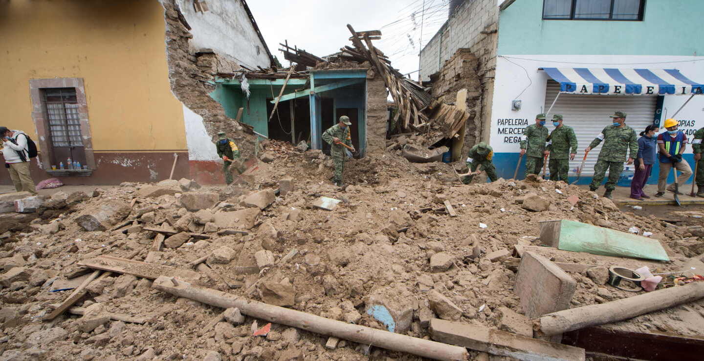 292409_BLU Radio. Terremoto en México // Foto: AFP