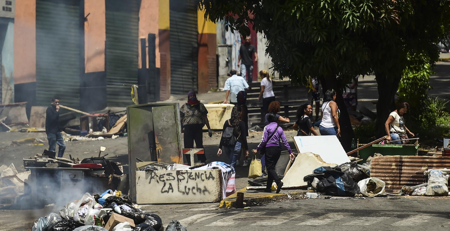 288527_Foto: Protestas en Venezuela / AFP