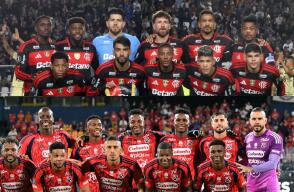 Flamengo y Medellín se enfrenta en la Copa Libertadores. 