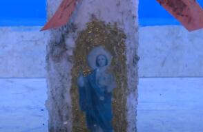 Descarado ladrón rompió candados de un altar y se robó la Virgen, el Divino Niño y las limosnas 