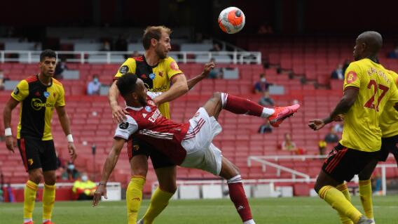 Aubameyang, futbolista del Arsenal Aubameyang, futbolista del Arsenal