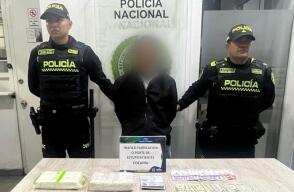 Capturan a hombre en la terminal El Salitre