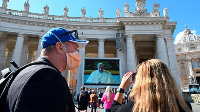 El papa Francisco envió un mensaje a enfermos con coronavirus