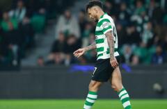 Luis Javier Suárez, delantero y figura en Sporting Lisboa.
