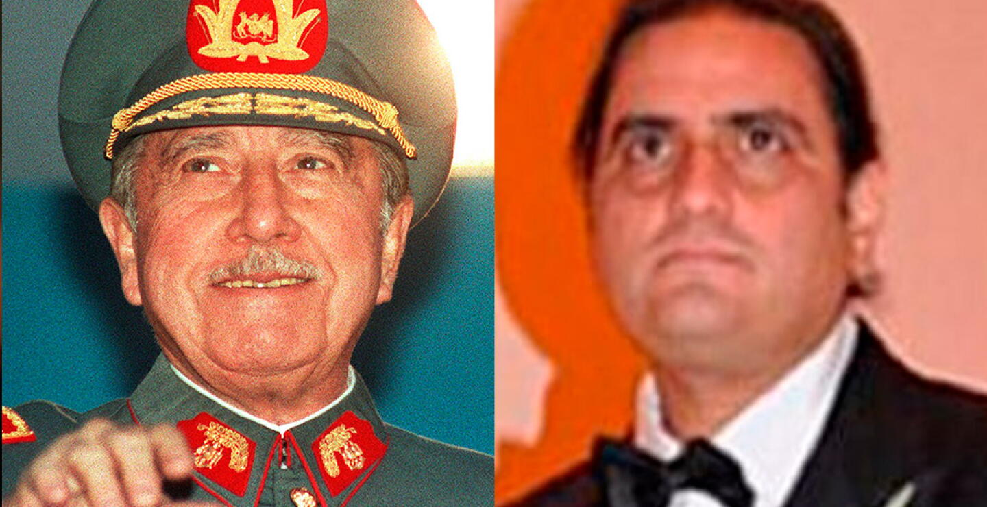 372708_Pinochet - Álex Saab // Fotos: AFP, suministrada