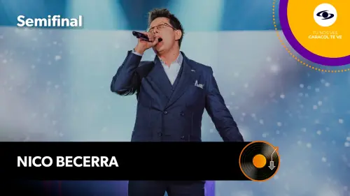 Nico Becerra en La Descarga 2024.