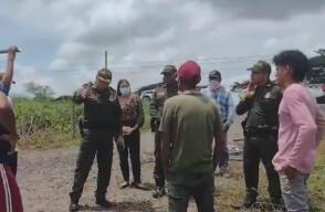 Campesinos en Bolívar intentaron ocupar ilegalmente una finca ganadera