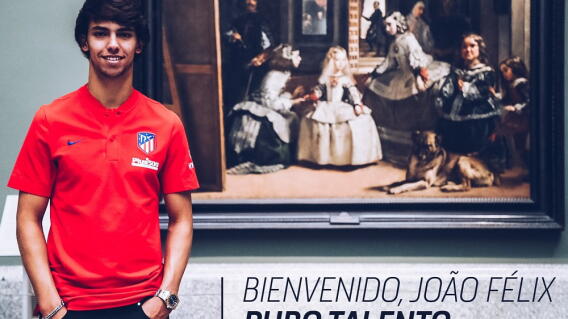337853_BLU Radio // Joao Félix // Foto: Cortesía Twitter @atleti