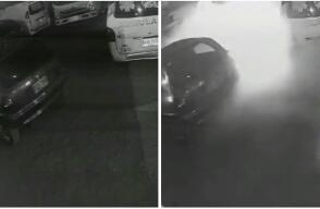 Atentan contra parqueadero de La Chucua: video de la explosión
