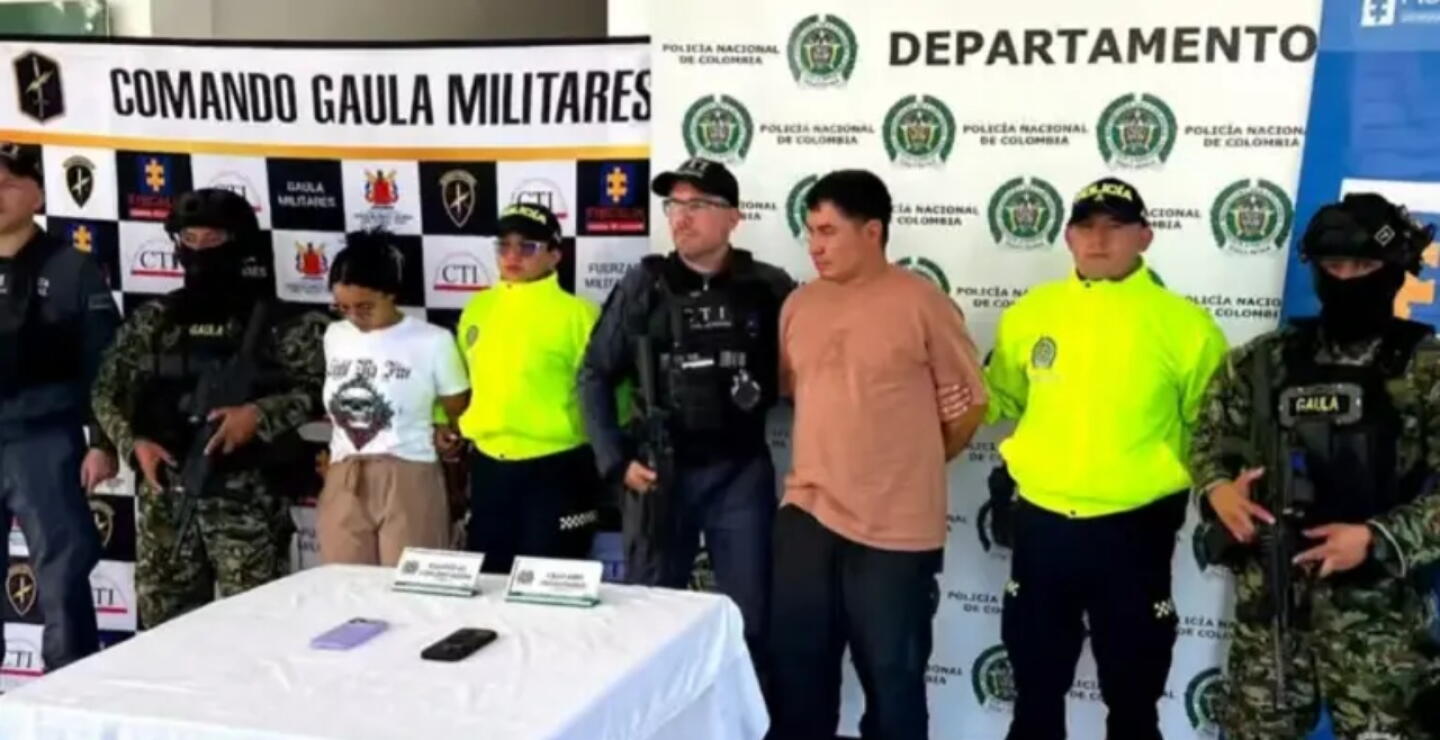 Proceso de captura de Wilmer Zuleta, alias ‘Lobo’, y Alexandra García, alias ‘Samanta’ o ‘La Flaca
