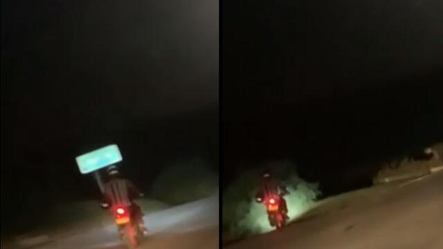 Video muestra momento en que motociclista cae al río Suárez, en Santander Video muestra momento en que motociclista cae al río Suárez, en Santander
