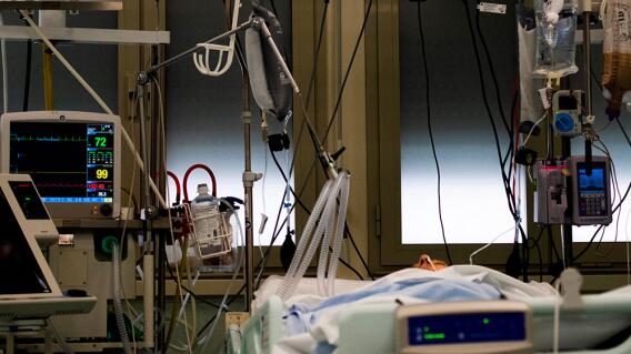 364178_Paciente con coronavirus // Foto: AFP