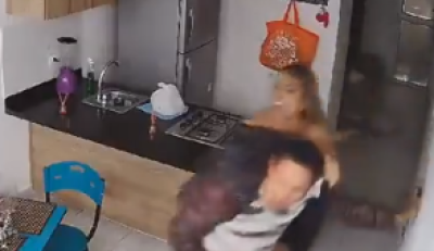 Mujer se defiende de agresor en Pereira