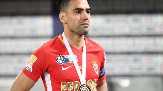 303390_Foto: Radamel Falcao en Copa de la Liga/AFP