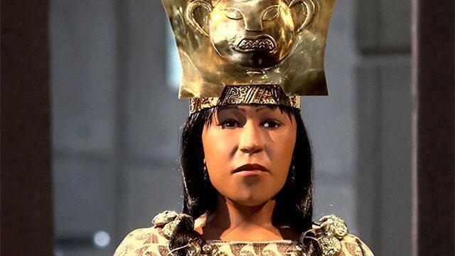 El rostro de la Dama de Cao, la mujer que detentó el poder en el norte de Perú hace 1.700 años