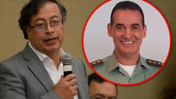 Gustavo Petro y Gral. (r) William René Salamanca Gustavo Petro y Gral. (r) William René Salamanca