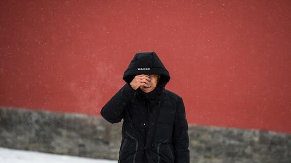 298690_BLU Radio. Nieve en China - referencia // Foto: AFP