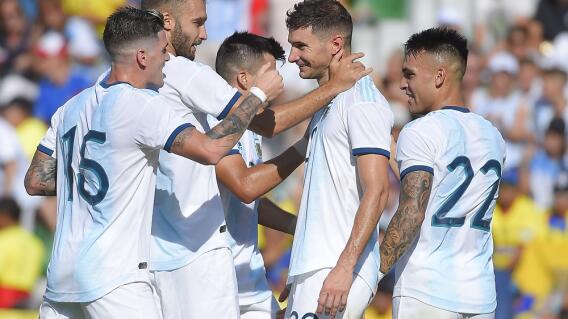 345797_BLU Radio // Argentina ganó 6-1 a Ecuador // Foto_ AFP