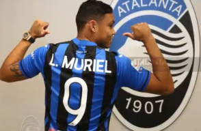 336996_BLU Radio/ Luis Muriel con el uniforme del Atalanta. Foto: Twitter Atalanta