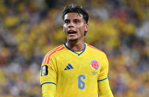 Richard Ríos, volante de la Selección Colombia. 