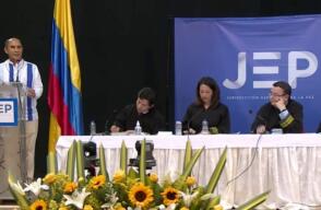 Audiencia de la JEP