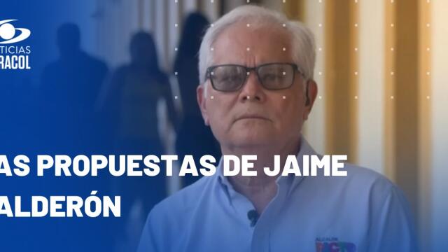 Jaime Calderón, candidato a la Alcaldía de Bucaramanga, expone sus propuestas Jaime Calderón, candidato a la Alcaldía de Bucaramanga, expone sus propuestas