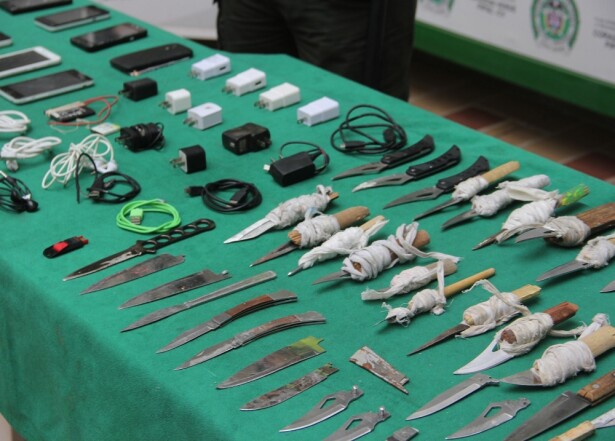 277999_Armas blancas - Foto: Policía de Bucaramanga