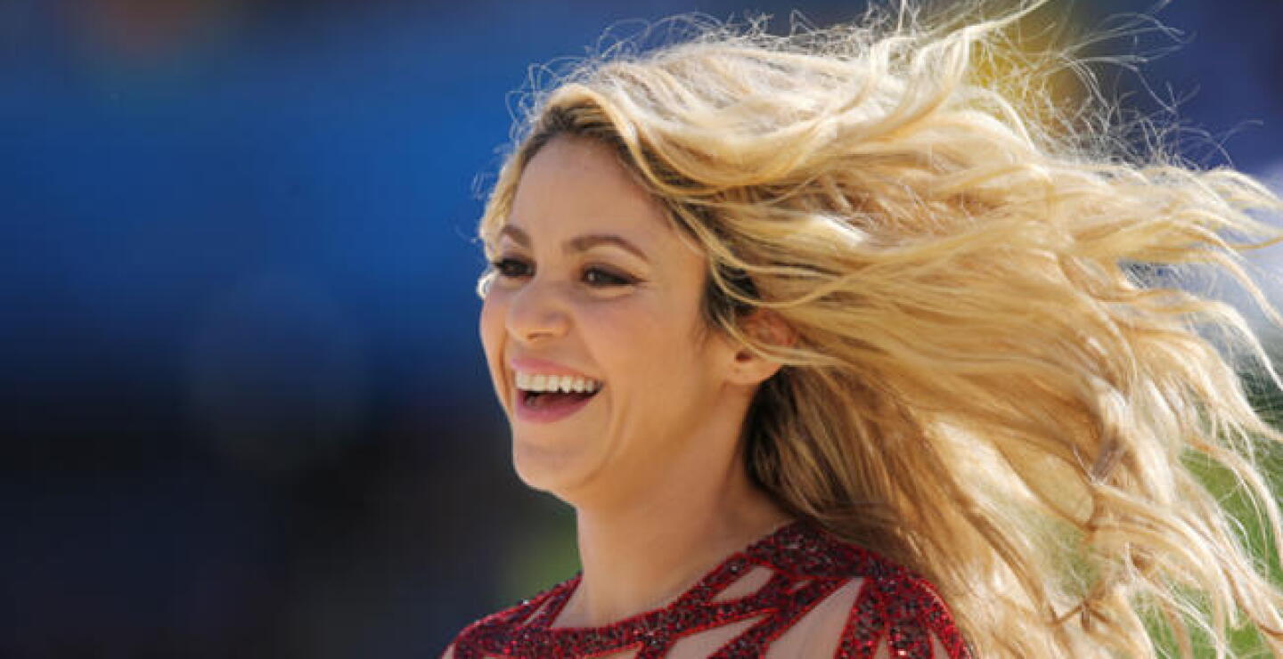 377064_Shakira. Foto: AFP