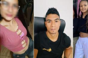 Evelyn Rodas, Brayan Campo y Sofía Delgado