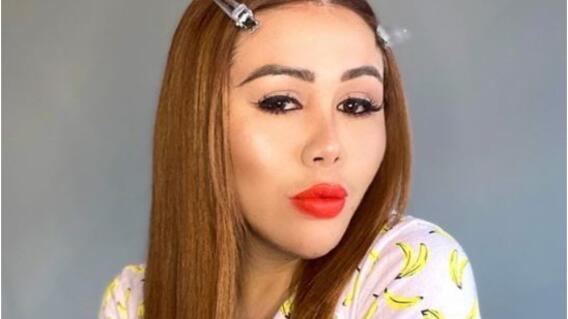 23926_Yina Calderón se pintó el pelo como el arcoíris / Foto: Instagram 23926_Yina Calderón se pintó el pelo como el arcoíris / Foto: Instagram