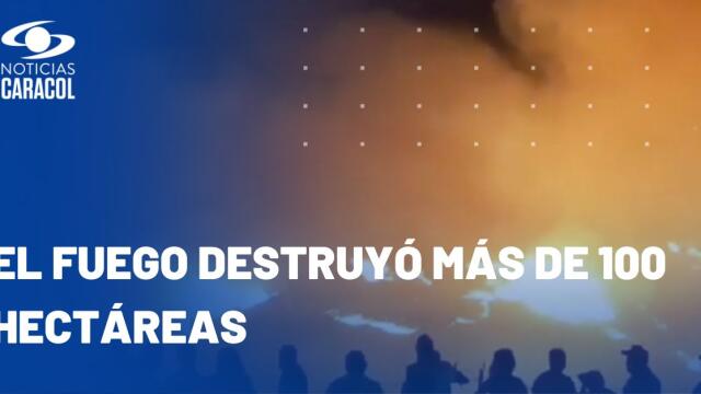 así fue la heroica labor de bomberos que combatieron incendio en Cali así fue la heroica labor de bomberos que combatieron incendio en Cali