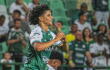 Eduard Bello celebra uno de los goles que marcó con Deportivo Cali al Cúcuta Deportivo. 