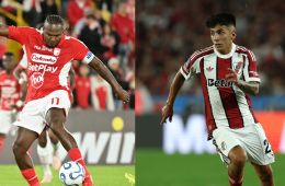  Santa Fe vs River Plate; primer encuentro por los octavos de final en la Copa Sudamericana