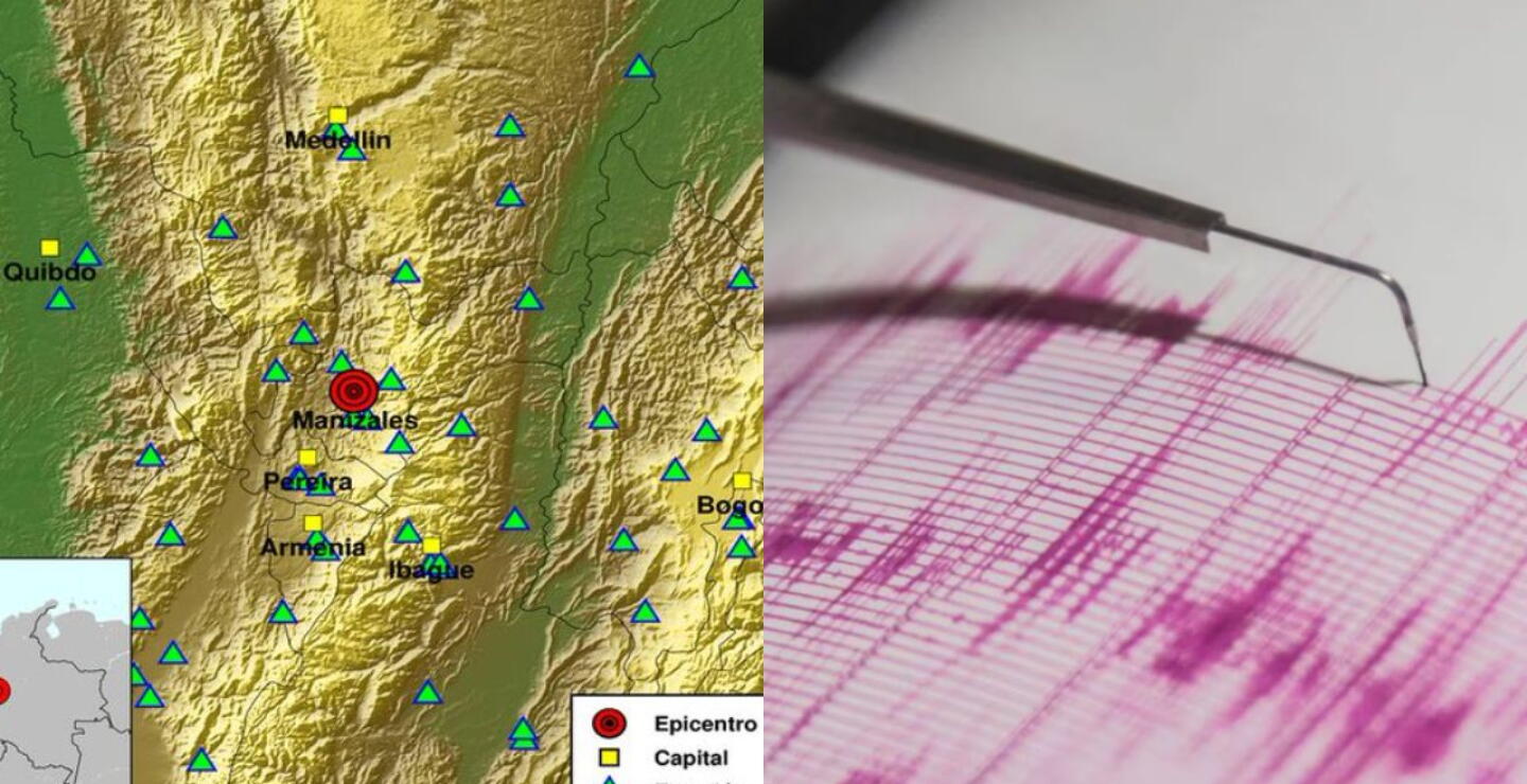 Temblor en Colombia en la mañana de este 22 de enero: epicentro fue cerca de 4 ciudades principales