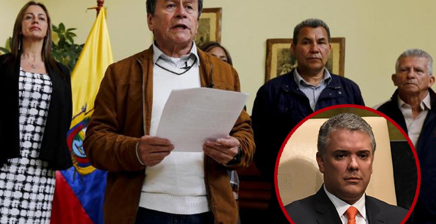 316412_BLU RADIO. ELN-ivan Duque /Foto: AFP