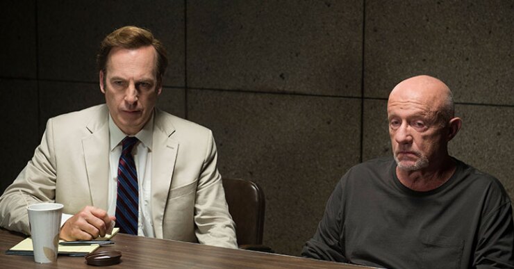 'Better Call Saul' aspira a cuatro premios: mejor drama, mejor actor en drama, mejor reparto y mejor guión.