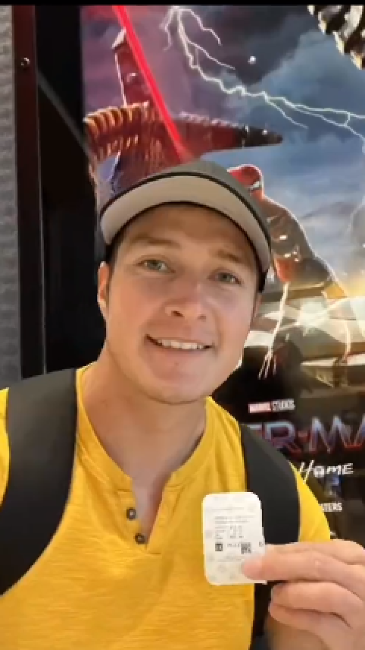 Hombre logró un nuevo récord mundial al ver más de 200 veces ‘Spider-Man: no way home’