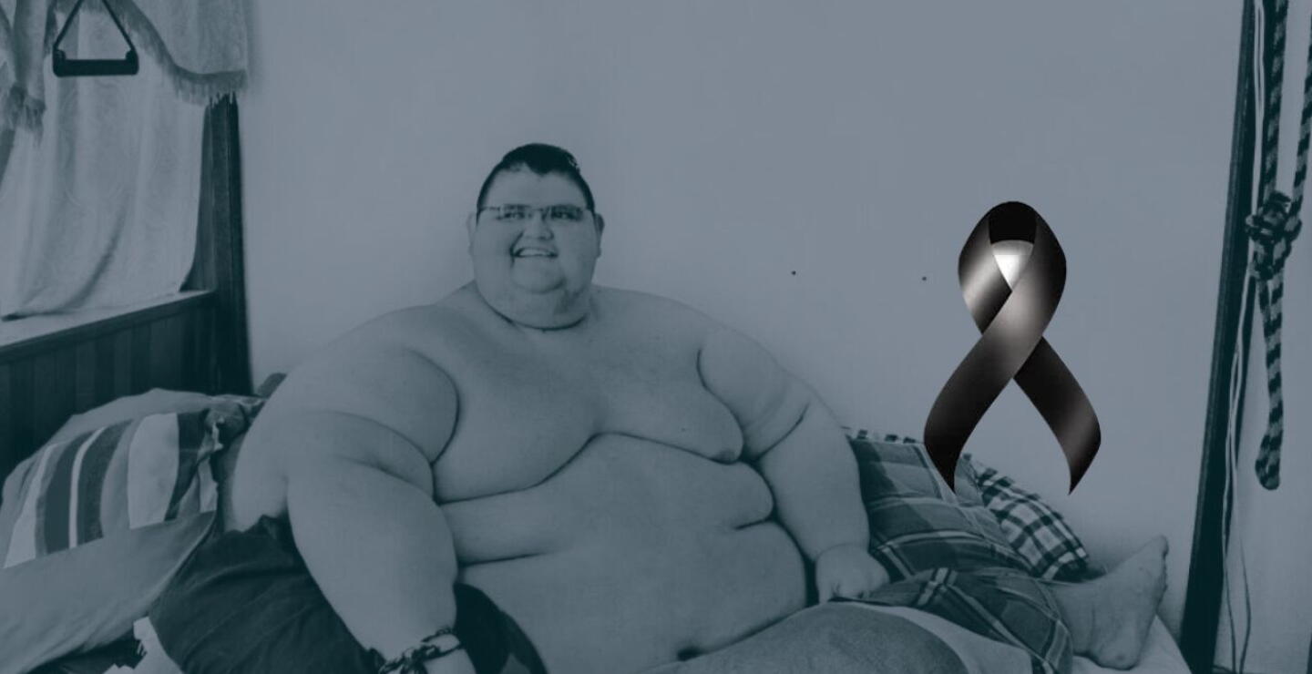 Fallece el hombre considerado el más obeso del mundo; pesó hasta 600 kilos