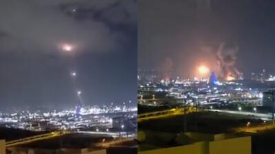 Irán lanza nueva salva de misiles hacia Israel Irán lanza nueva salva de misiles hacia Israel
