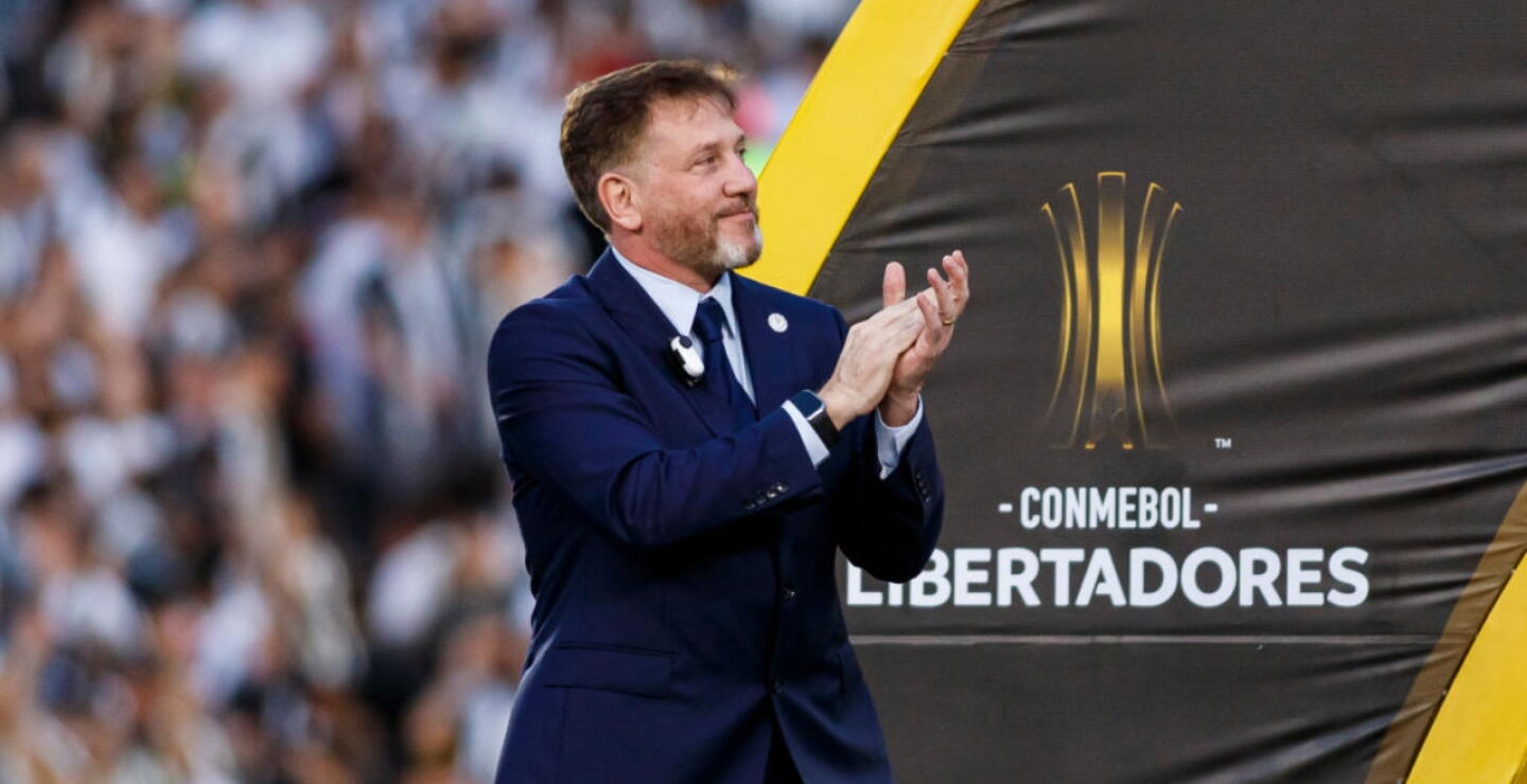 Alejandro Domínguez, presidente de la Conmebol. 